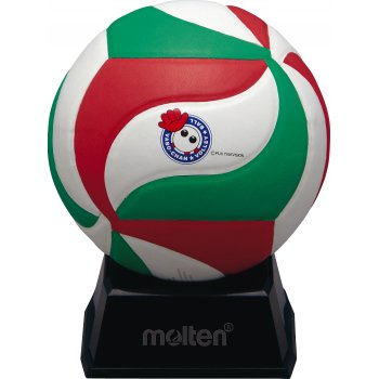 ＜バレーボール＞molten(モルテン) サインボール バボちゃんデザイン 置台付 直径約15cm V1M510