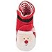 Santa Claus Christmas Bootie Slippers Red Boots for Baby Boys or Baby Girls