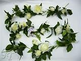 Review GT Decorations  / Wedding Artificial Silk Flower Rose Stephanotis Butterfly Garland from GT Decorations