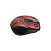 Gear Head Wireless Optical Nano Mouse, Red Flowers (MP2120RDF)