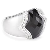 Nicky Hilton Chelsea Sterling Silver Ring, Siz