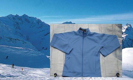 WSV: Salomon TAHEO full zip Fleece Pullover Sweatshirt Ski Snowboard Gr. M