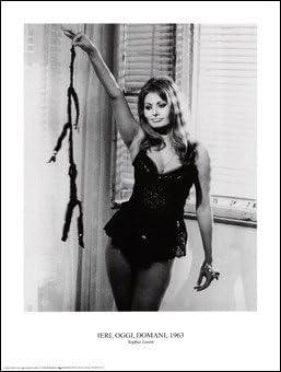Sophia Loren Art Poster PRINT Unknown 12x16