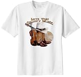 Country Music T-Shirt (Big and Tall and Regular Sizes)