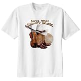 Buy Country Music T-Shirt (Big and Tall and Regular Sizes) by Bigmansland.com