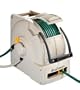 No Crank RS10003 Classic 100-Foot Water Powered Retractable Garden Hose Reel Cart