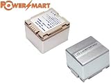 powersmart 1360mAh Camcorder Battery replacement for HITACHI DZ-BX35A, DZ-BX37E / DZ-MV350, DZ-MV380, DZ-MV550, DZ-MV580, DZ-MV730 Series.Compatible with BZ-BP14S, BZ-BP14SW, DZ-BP07S, DZ-BP14S.