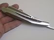 WOOD HANDLE STRAIGHT SHAVING RAZOR