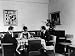 Author W. Somerset Maugham Dining with Friend Gerald Haxton and Unidentified Woman Pr...