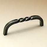 アイアン取っ手＆つまみ /GL0004　トルシオンアーチ・ハンドル(アンティークシルバー)1個/全長104mm