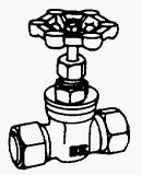 Mueller/B & K 100-804 Compression Gate Valve