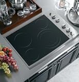 GE PP912SMSS ProfileTM 30" Built-In CleanDesign Electric Cooktop