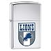 Zippo Lighter Detroit Lions Chrome