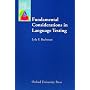 Fundamental Considerations in Language Testing (Oxford Applied Linguistics)