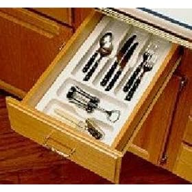 Glossy Cutlery Tray, White ONLY by Cutlery