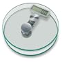 Salter 926 "Vision" Lithium Glass Scale with Large LCD Readout