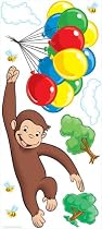 RoomMates RMK1082GM Curious George Peel & Stick Giant Wall Decal
From RoomMates
