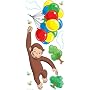 RoomMates RMK1082GM Curious George Peel and Stick Giant Mural