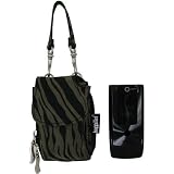 Zebra Baggallini Flip Phone Case ~ with pockets