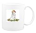 Mug with fire, dog, dalmatian, fireman, canine