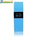 Henscoqi TW64 Fashion Smart Sports Wrist Band Bracelet with Bluetooth(Blue)
