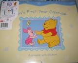 Baby's First Year Calendar with Stickers (Disney's Winnie The Pooh)