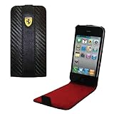 Original Ferarri Hard Case Challenge W/flap Apple Iphone 4g/Iphone 4S black ....