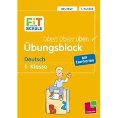 +�-�bungsblock Deutsch 1. Klasse