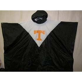 Tennessee Volunteers Short Sleeve PVC Premium Hooded Poncho