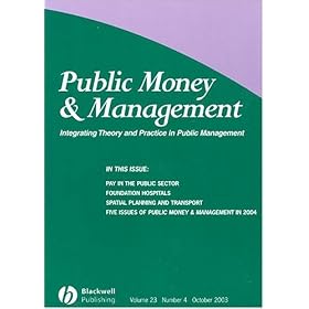 Public Money and Management by