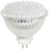 GreenLED MR1660-63-w 60 LED 12V 4.8W Gu5.3 Reflektorlampe 63 mm, wei&szlig;