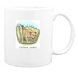 Mug with africa, cat, animal, pardus, savanna, panthera, savannah, leopard
