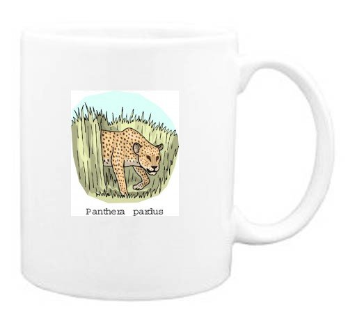 Mug with africa, cat, animal, pardus, savanna, panthera, savannah, leopard