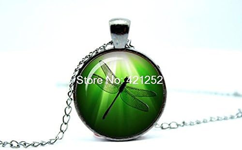 Pretty Lee 2015 Fashion Dragonfly Necklace Dragonfly Jewelry Dragon Fly Art Necklace I Am Divergent Glass Photo Cabochon Necklace Christmas gift