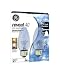 GE 48699 40-Watt Reveal Blunt Tip Ceiling Fan B13 2-Pack Light Bulbs, 2-Pack
