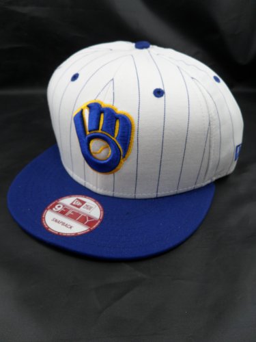 New Era Milwaukee Brewers BITD Pin 9Fifty Snap Back Hat