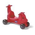 Careplay Ride-On Play Puppy Critter, Red