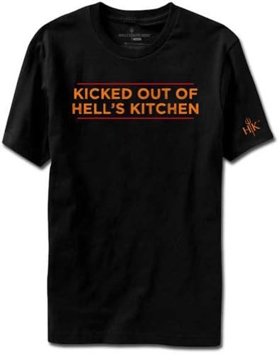 Hell's Kitchen Kicked Out Fox TV Show T-Shirt Tee