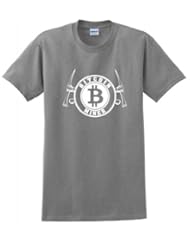 Bitcoin Miner T-Shirt Large Sport Grey