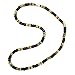5mm Coco Bead Hawaiian Necklace, Barrel Lock