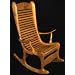 Woodworking paper plan to build the Curley Maple Rocker, Woodworking Plan
