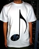 初音ミク 初音ミク音符Tシャツ ホワイト サイズ:L