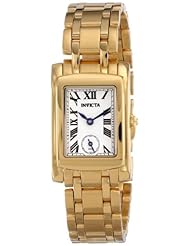 Invicta Womens 15624 "Angel" 18k Gold Ion-Plated Bracelet Watch