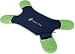 Soggy Dog Towel, Large 4 Pocket Navy and Green