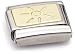 Nomination Composable Classic SYMBOLE DEUTSCHLAND Edelstahl und 18K-Gold (Sonne von ZEISLER) 030125