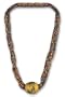 Bead necklace, 'Mama' 0.4" W x 22.0" L