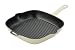 Chasseur Cast Iron 26cm Square Grill Pan Cream