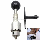 ミニハンドドリル クラフト ジュエリー バリ ドリル ハンドル diy の宝石ビーズ クラフト掘削チャッククランプ 0.3-4 ミリメートル マニュアル ハンド ツイスト ドリル