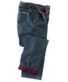Woolrich Women's Flannel-Lined Five Pocket Jeans