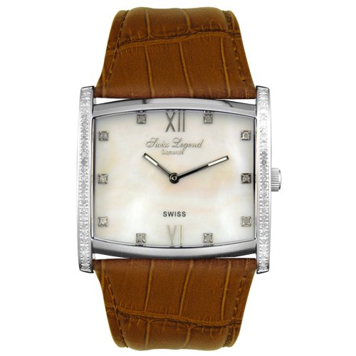 Swiss Legend Women\'s Diamond Collection Beverly Hills Watch #40037-02-BRN